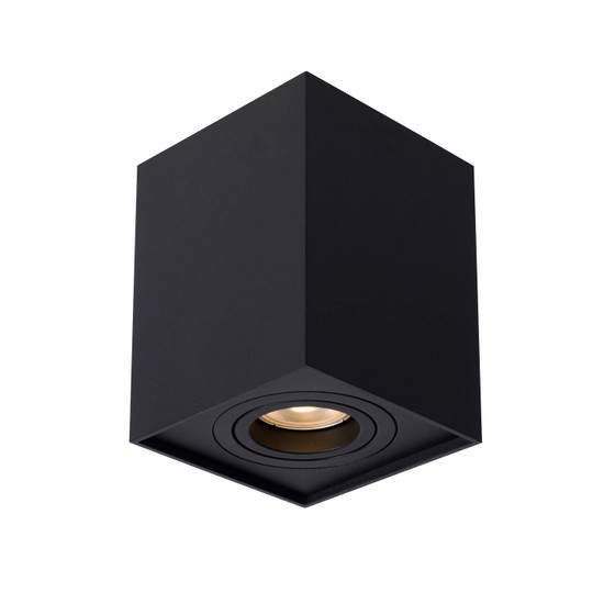 Lucide TUBE Plafondspot 1xGU10 Zwart, Faretti (foto 2 di 4)