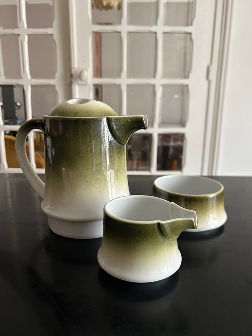 Langenthal porcelain tea or coffee service, 1970