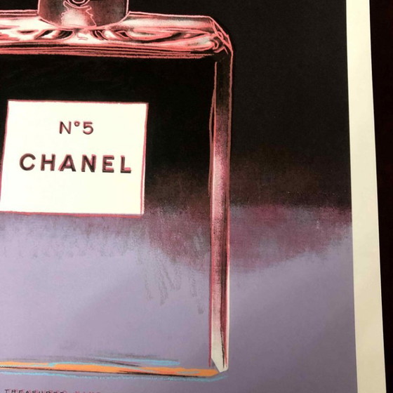 1990s After Andy Warhol "Chanel" Lithograph – Lithographs & prints, Paper (photo 10 of 11)