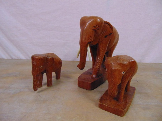 Image 1 of Collection d'éléphants de Thaïlande