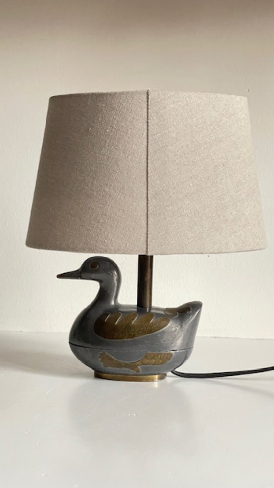 Image 1 of Vintage Duck Lamp