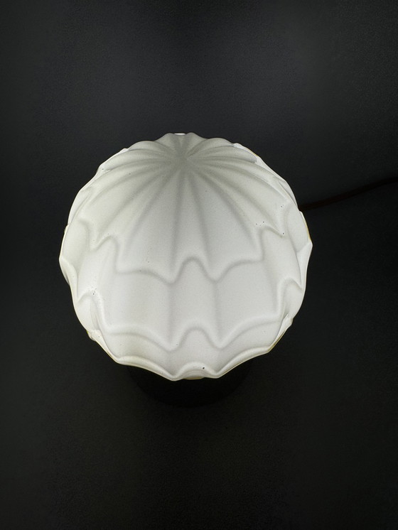 Image 1 of Thabur lamp met sculpturale glazen kap