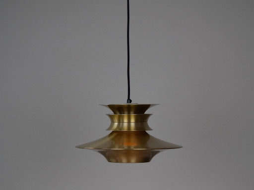 Suspension danoise de style futuriste, conçue par Bent Nordsted, Lyskaer, années 1970