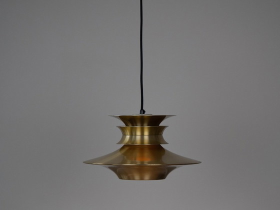 Image 1 of Suspension danoise de style futuriste, conçue par Bent Nordsted, Lyskaer, années 1970