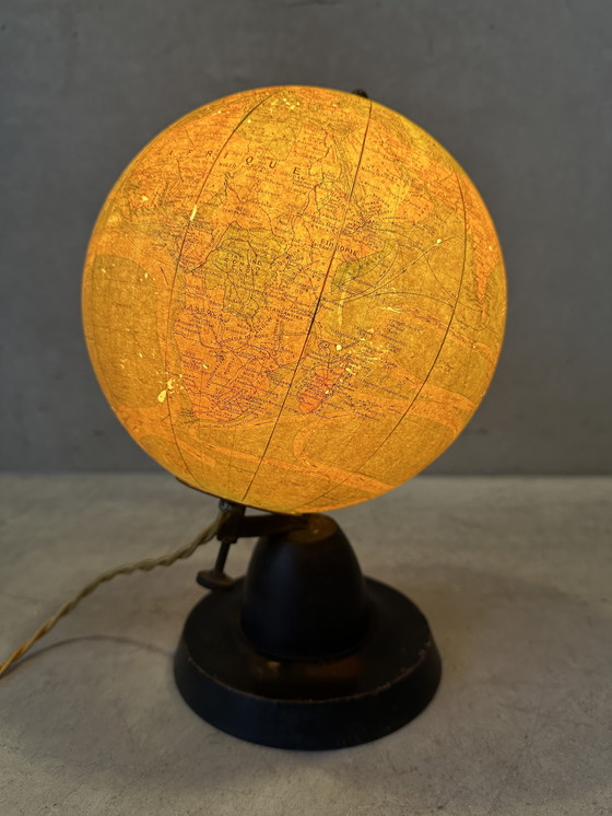 Image 1 of Globo/lámpara antigua de cristal