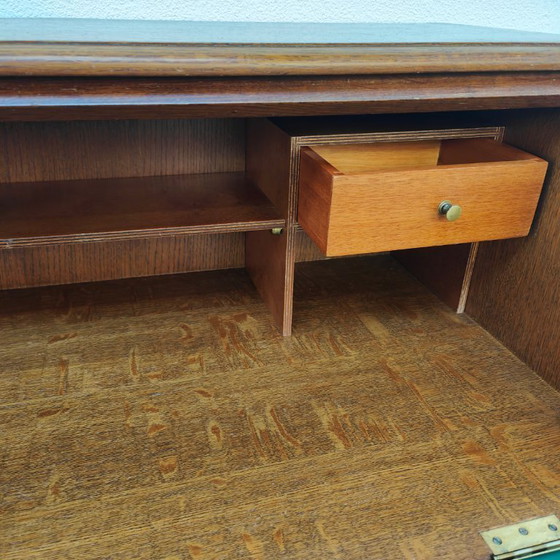 Image 1 of secrétaire vintage, commode, bureau de campagne