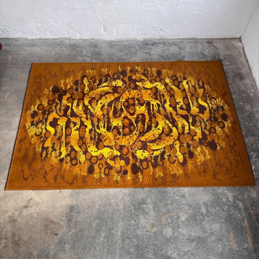 Tappeto vintage "Alfa" ungherese di Soproni Szőnyeggyár, 1976