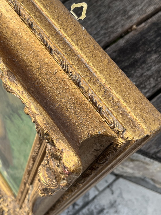 Image 1 of Antique oil painting on canvas