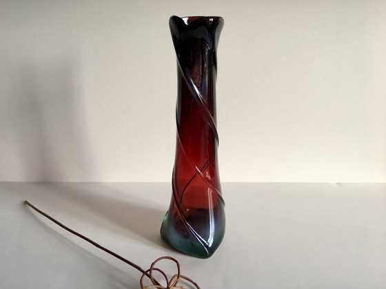 Image 1 of Modernist ART DECO Crystal VASE