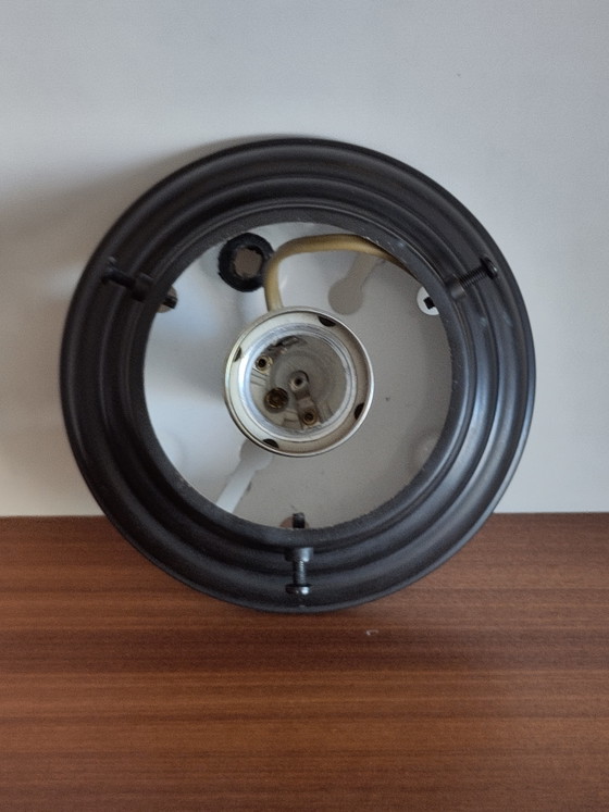 Art Deco Giso Lamp Eikel – Gispen, Plafondlampen, Metal, Glass (photo 11 of 12)