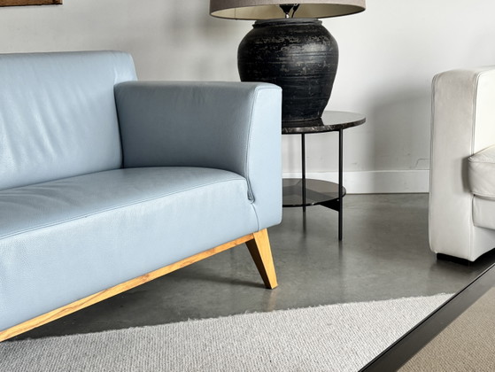 Comme le nouveau Leolux Pode Cubb – Canapés, Leather, Wood (photo 6 of 7)