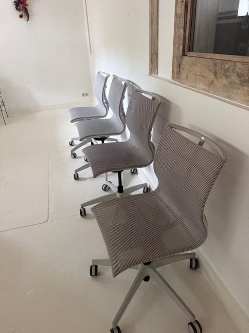 Sillas de oficina Sedus SE:Joy grises sin reposabrazos. Precio por silla.