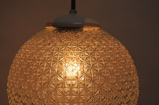 Image 1 of Vintage Bollamp Kristalglas
