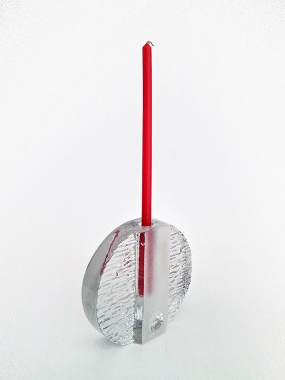 Image 1 of Solifleur vase candlestick Walther Glass