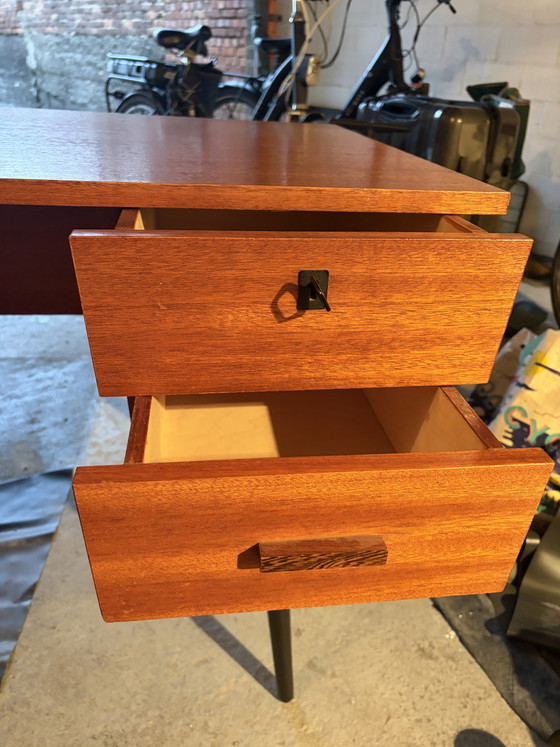 Bureau vintage – Bureaux, Metal, Wood (photo 5 of 6)