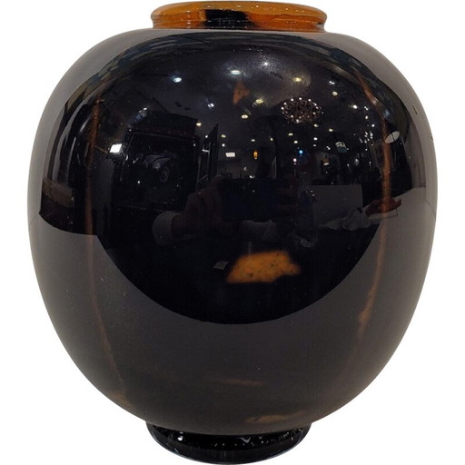 Vase vintage en verre de Murano, 1970