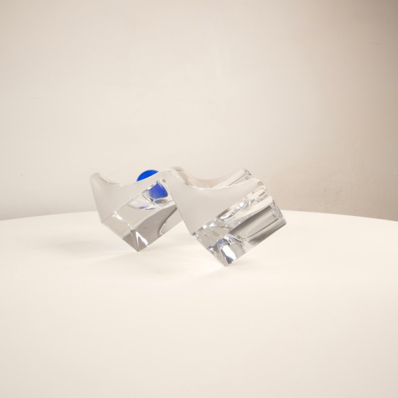 Skulpturaler Roc Vide-poche von Daum France, 1980 – Tischdekoration, Crystal (photo 22 of 26)