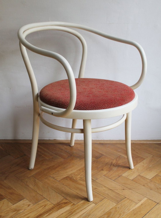 Set van 4 Antonín Šuman Gebogen Houten Stoelen voor TON – 1988 – Eetkamerstoelen, Other (photo 16 of 16)