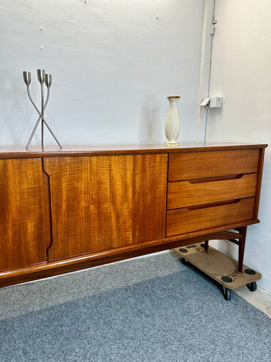 Vintage XL Dressoir Fredericia Teak Deens Design Jaren 70, Hout, Bruin (foto 2 van 15)