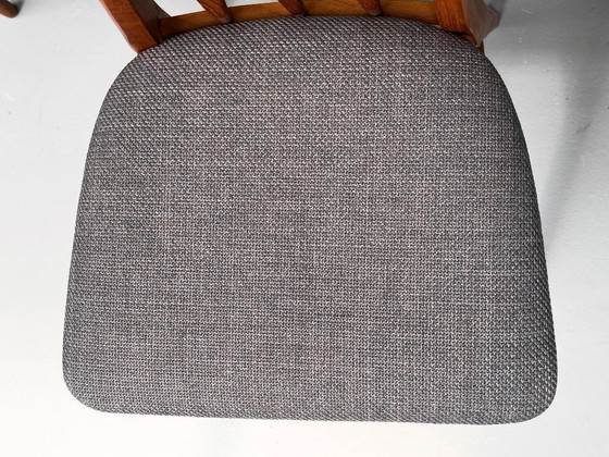 Image 1 of 10x chaises Eva en teck par Niels Koefoed pour Hornslet Møbelfabrik, années 1960