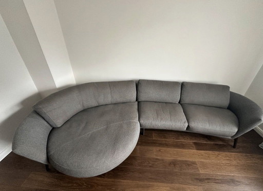 Nieuwstaat Exvlusieve Leolux Design Hoek Bank – hoekbanken, Textile