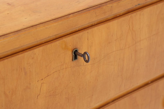 Image 1 of Vintage Commode à tiroirs | Mid Century Armoire à tiroirs | Rangement en bois 60's 70's #05-29