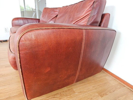 Divano 2 posti design Baxter, Divani 2 posti, Pelle, Marrone, Vintage (foto 4 di 7)