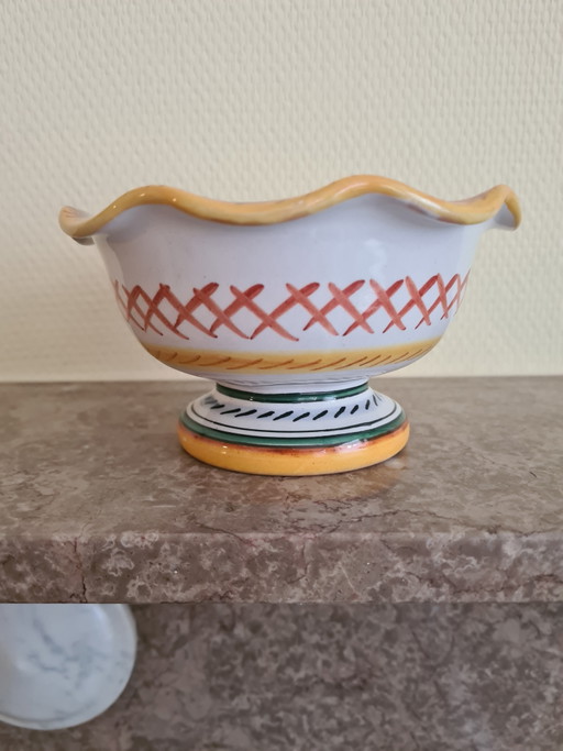 Deruta Raffaellesco keramische kom 1960 / Italiaanse Majolica kom Labor Deruta handbeschilderd – schalen (photo 2 of 5)