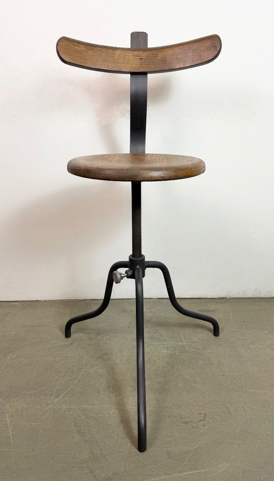 Image 1 of Industrieller Fabrikdrehstuhl, 1950er Jahre
