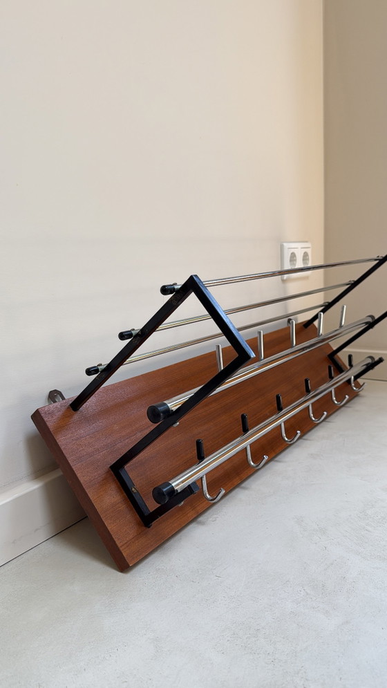 Image 1 of Mid-Century design coat rack from the 1960s