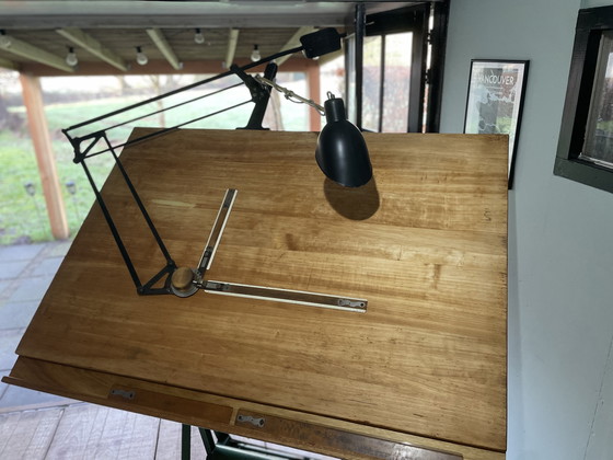 Image 1 of Table d'architecte vintage française Kohlmann