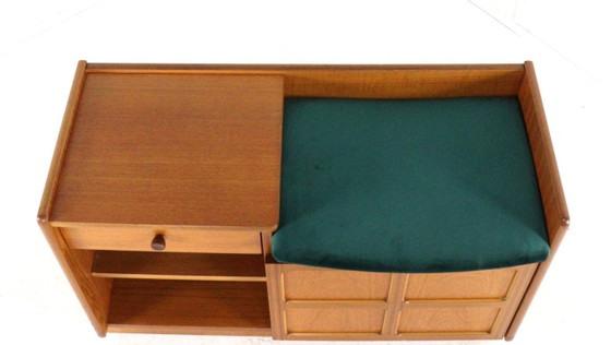 Image 1 of Parker Knoll gossip bench telefoonbankje halkastje