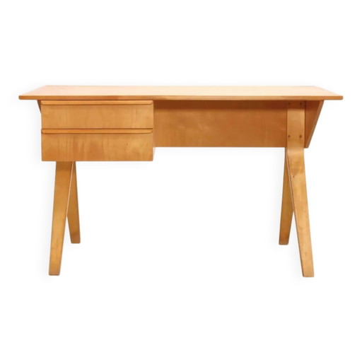 Birch EB02 desk by Cees Braakman for Pastoe – bureau, Wood, Bauhaus
