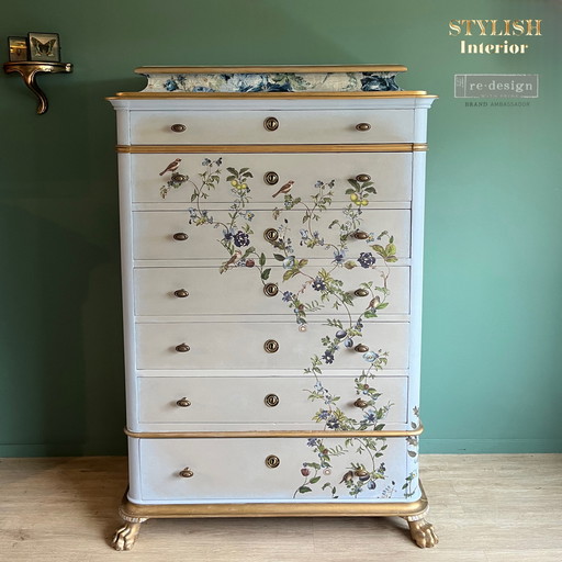 Chest of drawers La Volière Botanique