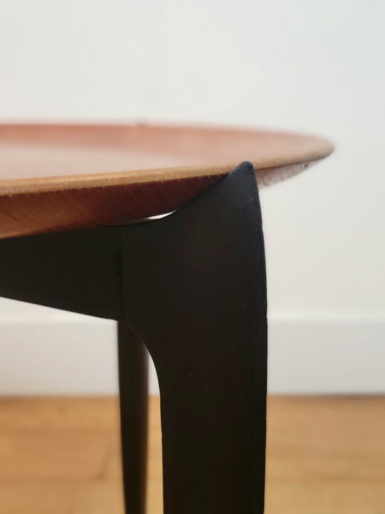Image 1 of Table plateau vintage par H. Engholm et Svend Aage Willumsen pour Fritz Hansen