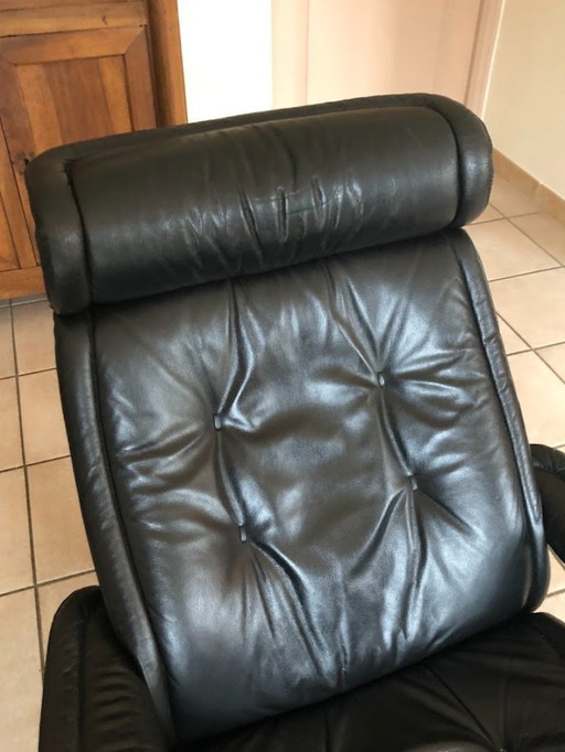 Silla Stressless Ekornes con reposapiés