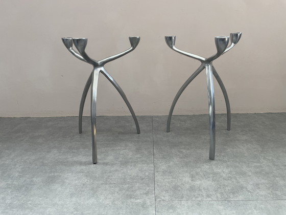 Image 1 of Tripod kandelaars Bijenkorf