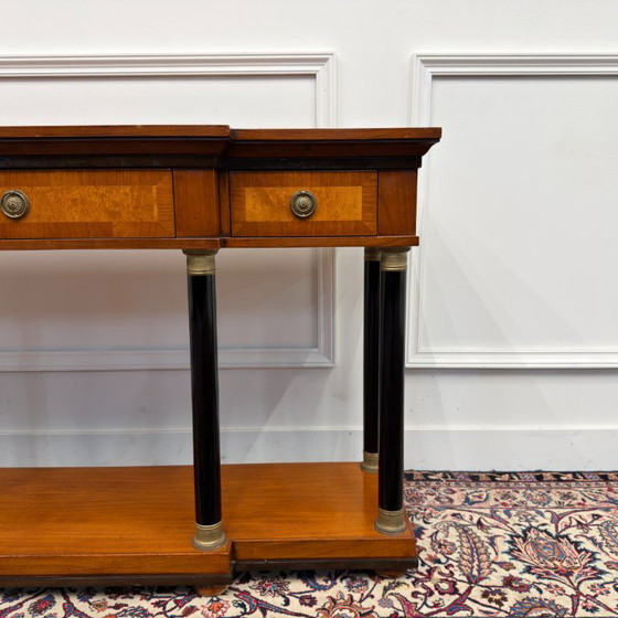 Klassischer italienischer Selva Sidetable – Konsolen, Holz, Messing (photo 10 of 16)