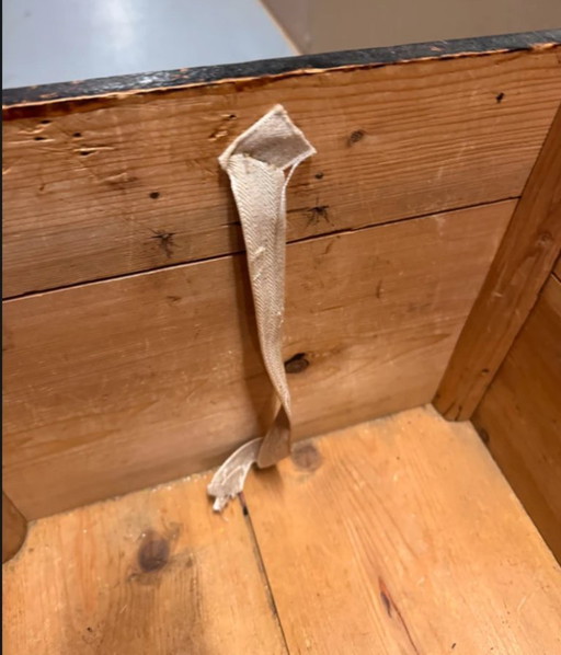 Valise de cabine/voyage authentique, noir/marron craquelé