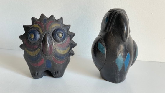 Image 1 of VOGELS Vintage handgemaakte keramiek