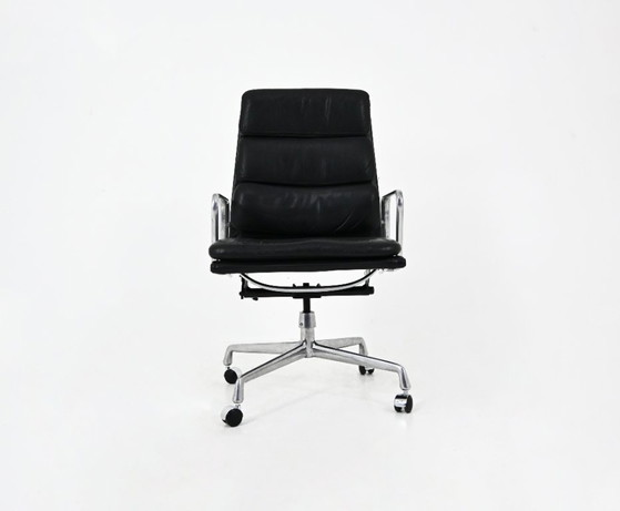 Image 1 of Fauteuil Soft Pad conçu par Charles et Ray Eames pour ring Mobelfabrikk Norway, années 1970