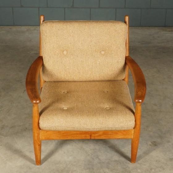 Image 1 of Fauteuil vintage – chêne – Scandinavie – années 1960