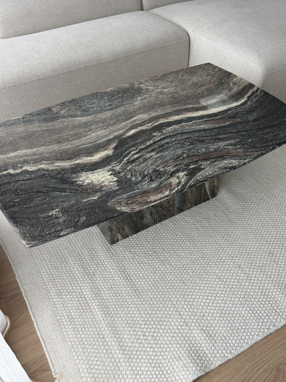 Vintage Marmeren Salontafel – Marble (photo 12 of 12)