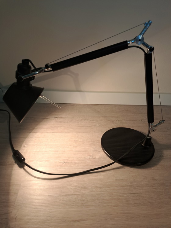 Image 1 of Icona luminosa Artemide Tolomeo Micro Nero