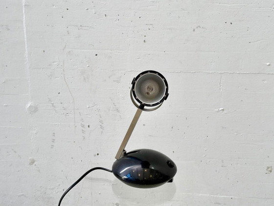 Vintage Eichhoff Table Lamp Type E 3973 – Space Age Halogen Lamp, West Germany – Chrome (photo 3 of 13)