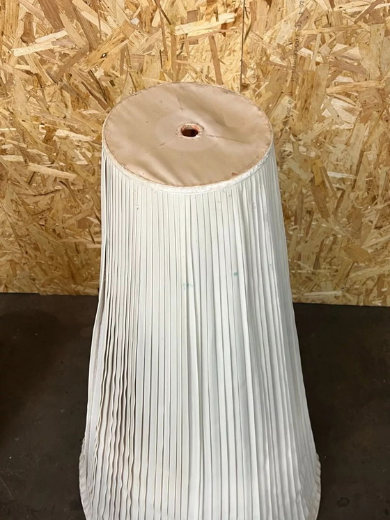 Image 1 of Lámpara de pie XL años 60 y 70 de porcelana KPM de latón Space Age