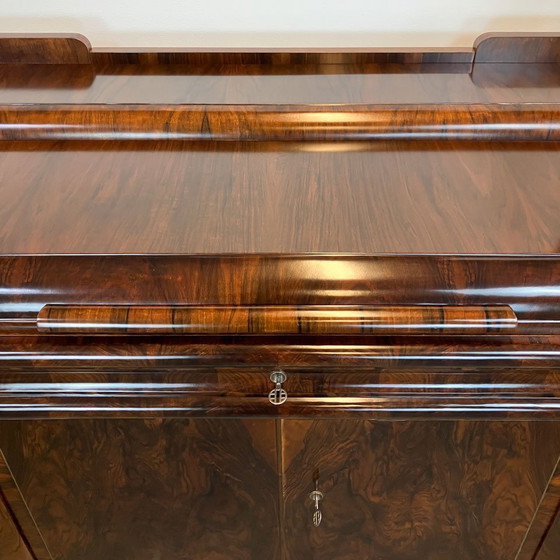 Image 1 of Art Deco buffet, walnut and burl wood, ca. 1930s
