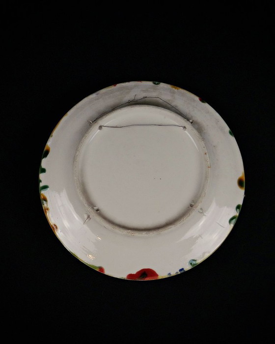 Image 1 of Lobster plate in barbotine Caldas da Rainha Majolique Palissy earthenware