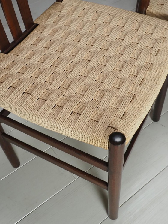 Image 1 of ensemble de chaises danoises
