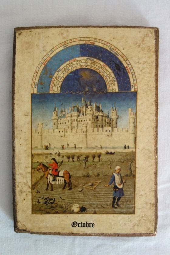 Image 1 of Curiosity: 12 calendar paintings from the Très Riches Heures of the Duc de Berry